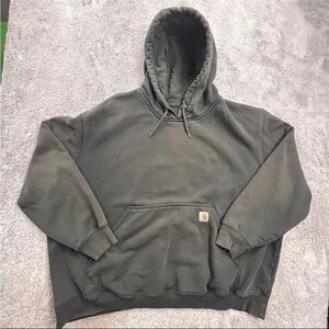 Black large cahartt hoodie